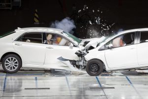 cars headon collision
