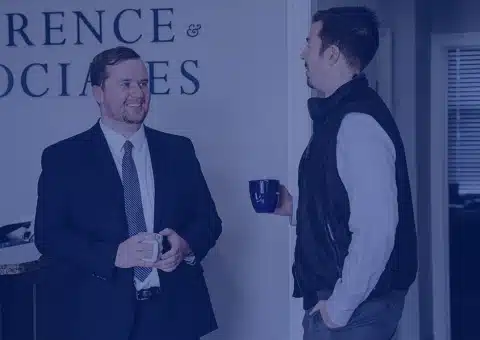 Two lawyers talking