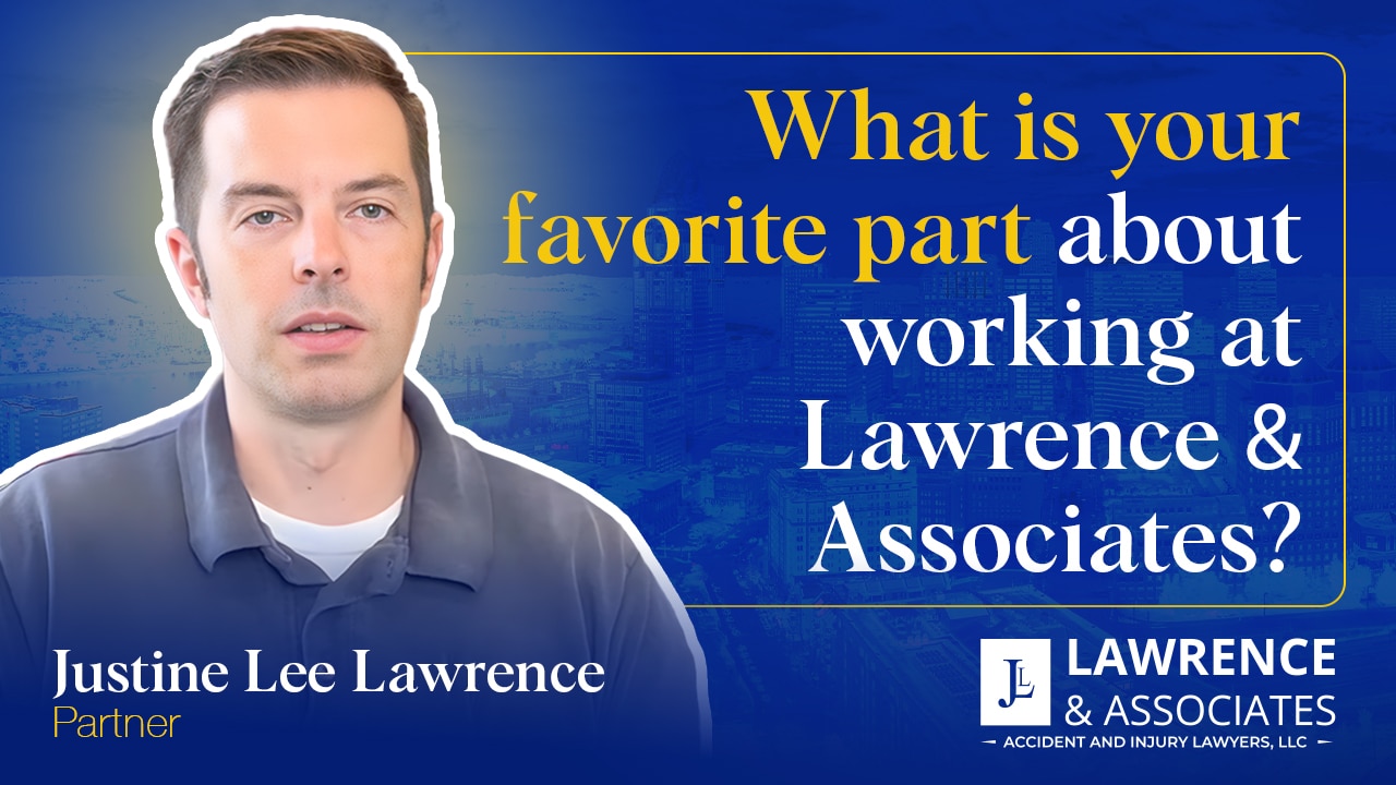 Attorney Justin Lee Lawrence headshot over thumbnail text