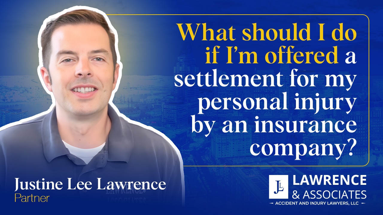 Attorney Justin Lee Lawrence headshot over thumbnail text