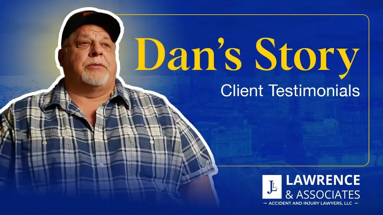Work Injury Client Testimonial for Lawrence & Associates
