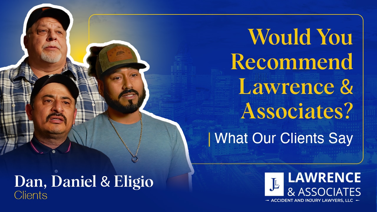 Previous Lawrence & Associates Clients Recommending the Law Firm