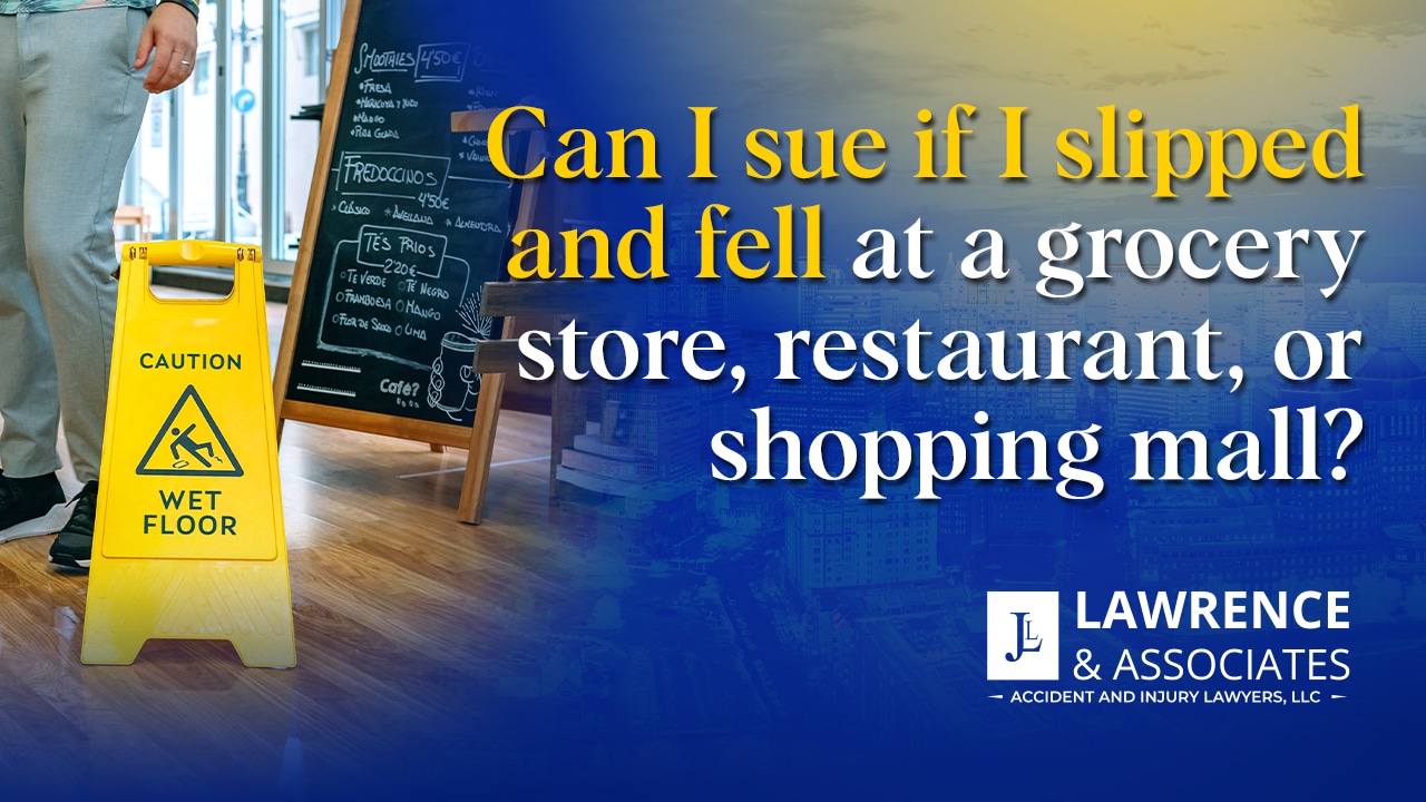 Thumbnail for Can I Sue if I Slipped and Fell at a Grocery Store, Restaurant, or Shopping Mall?