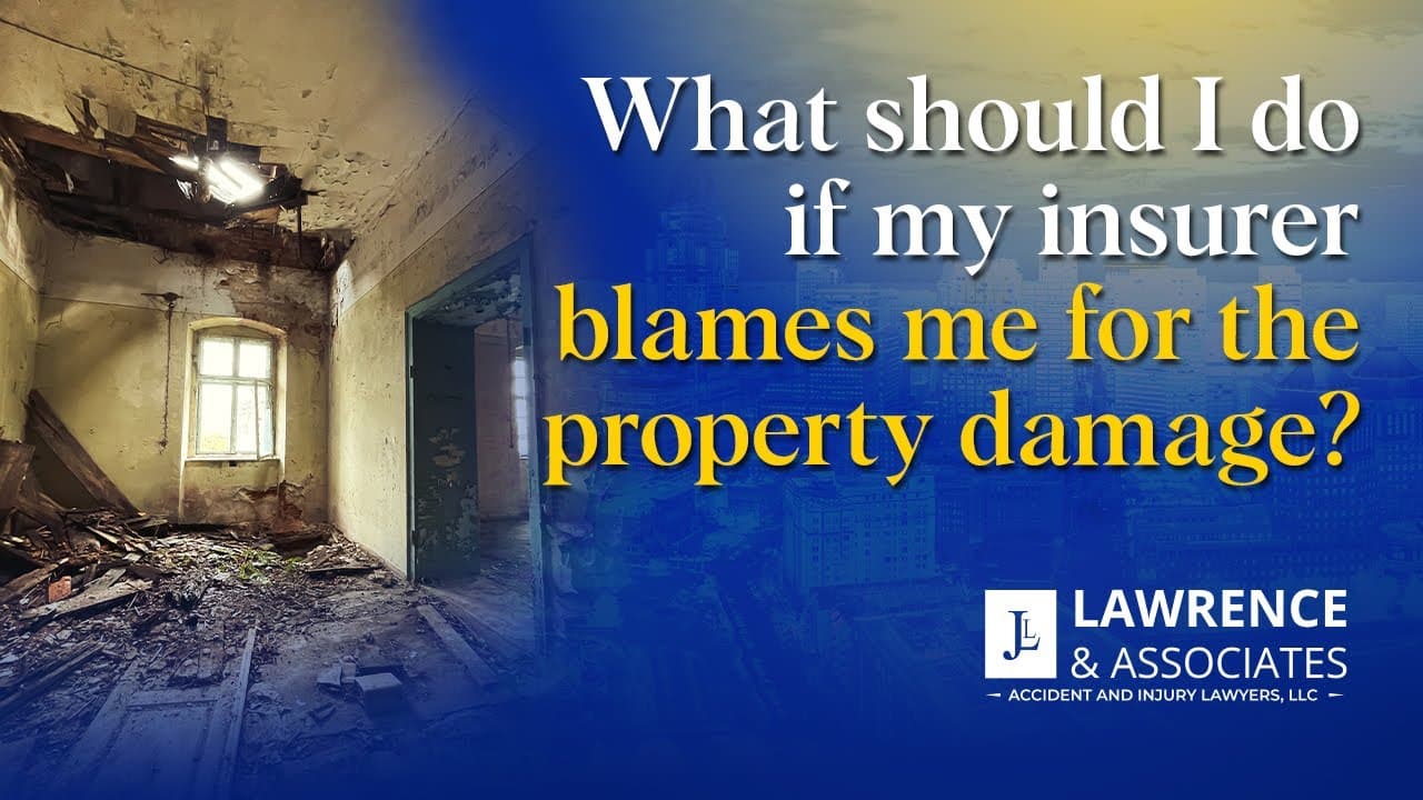 What Should I Do If My Insurer Blames Me For The Property Damage?